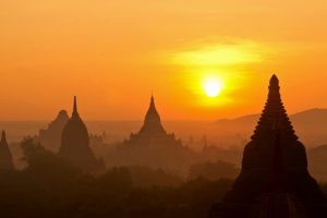 Bagan tramonto